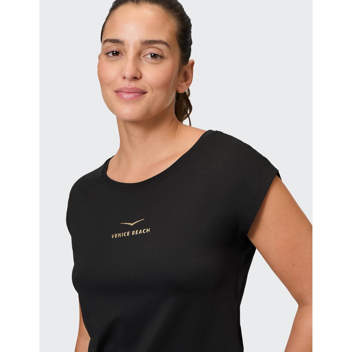 Venice Beach Wonder T-Shirt Damen Schwarz