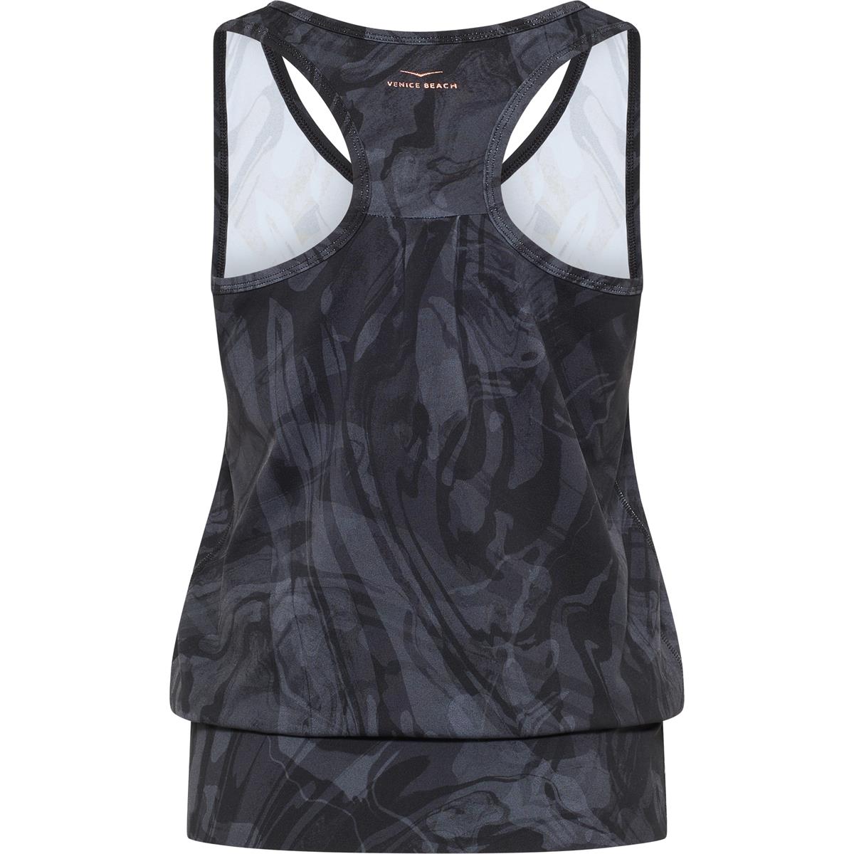 Venice Beach Shay Tanktop AOP floating ink black, image 2 of 3