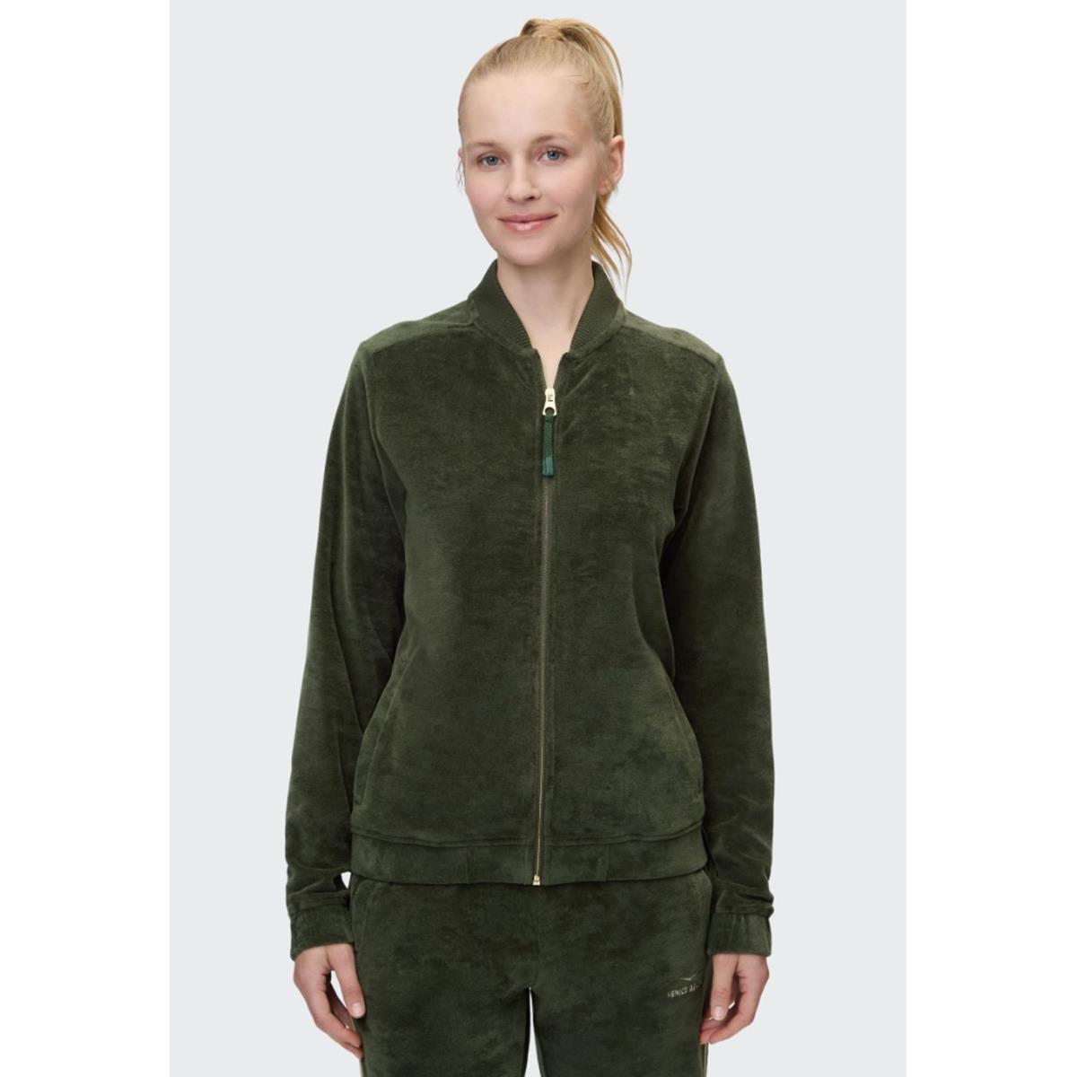 Venice Beach Bessie Sweatjacke pine, image 2 of 4