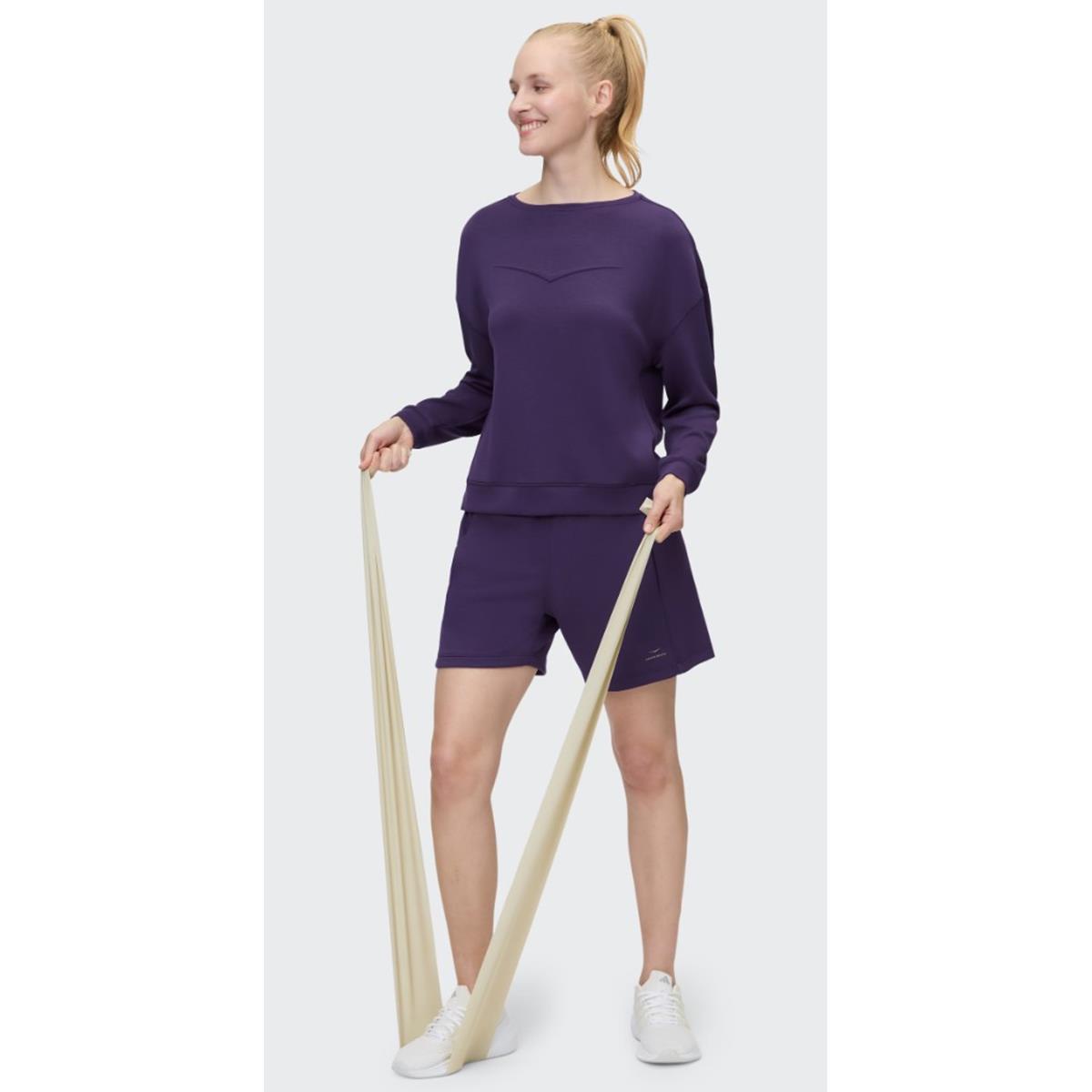 Venice Beach April Sweatshirt eggplant