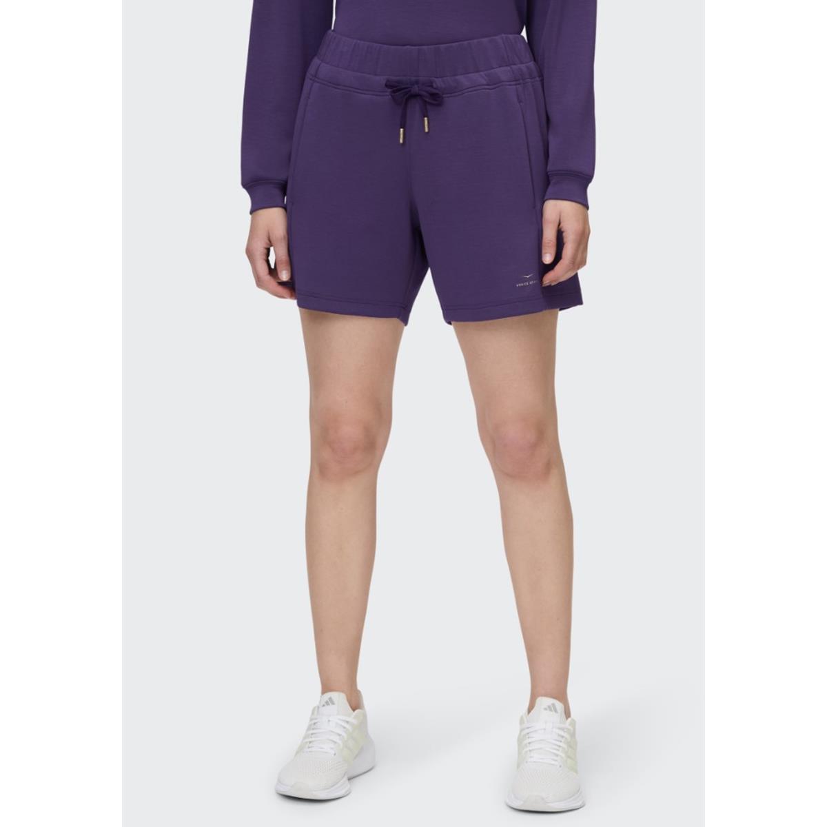 Venice Beach Hayley Sweatshorts eggplant, image 2 of 3