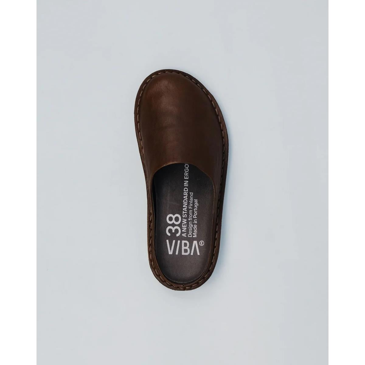 VIBAe Roma Leather Unisex cocoa brown