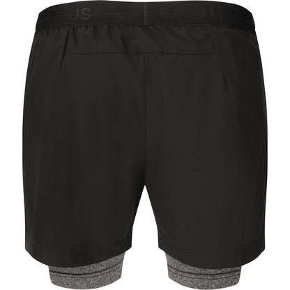 Virtus Dylan M 2-in-1 Stretch Shorts - black