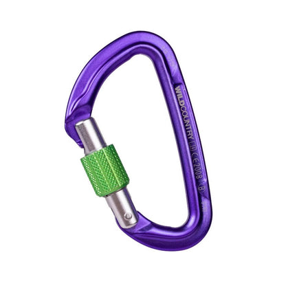 Wild Country Session Screw Gate - purple/green