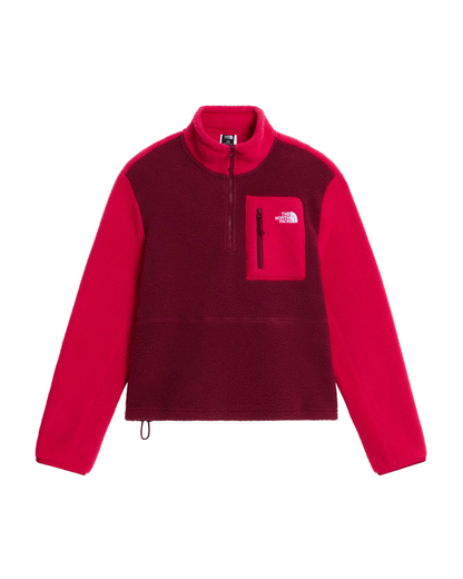 The North Face Yumiori 1/4 Zip  Damen burgundy crush/lali gur