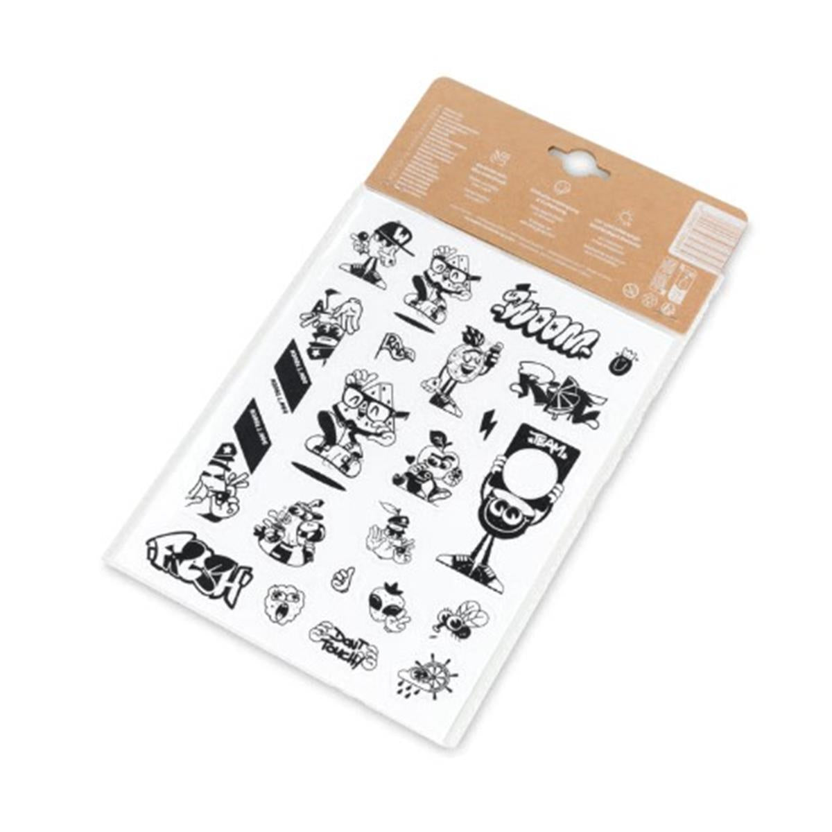 Woom Rolling Rebels Sticker-Set, Bild 2 von 4