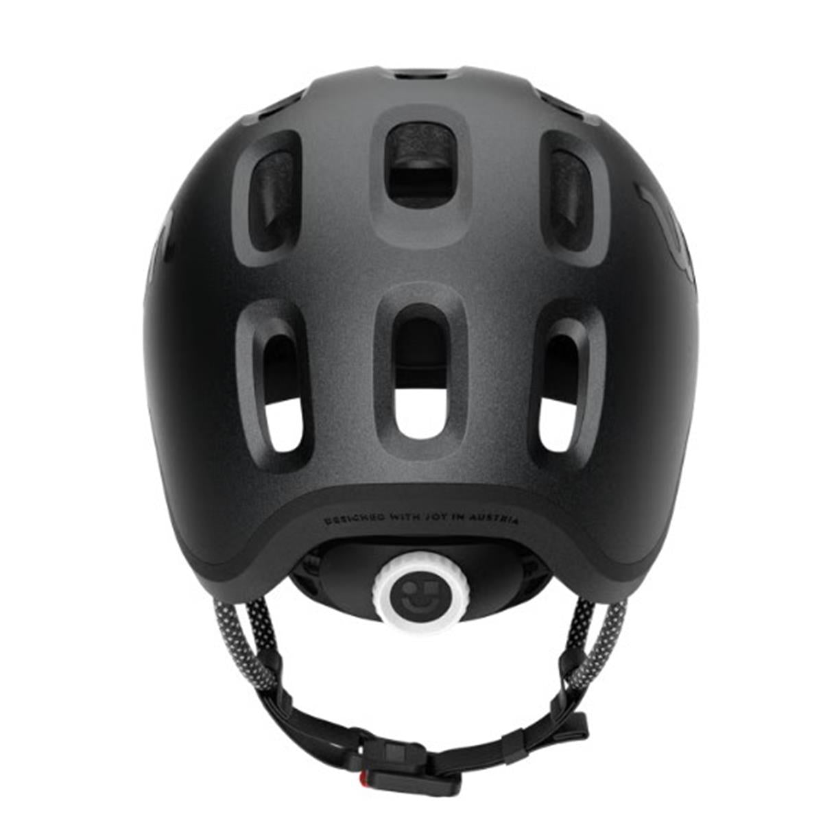Woom READY Kinderhelm - charcoal metallic