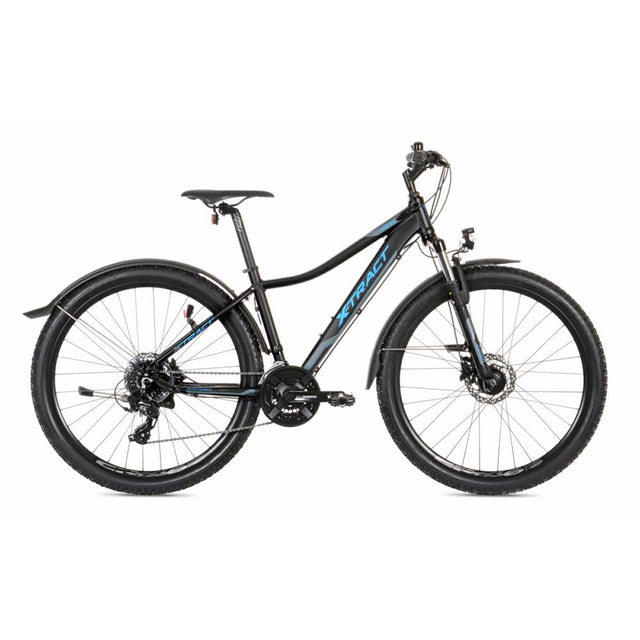 X-Tract 6874 SUV schwarz matt Dekor blau/grau