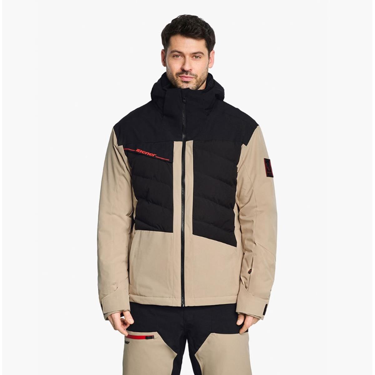 Ziener Tidal-Z Jacket man sandstone Herren Skijacke, Bild 3 von 4