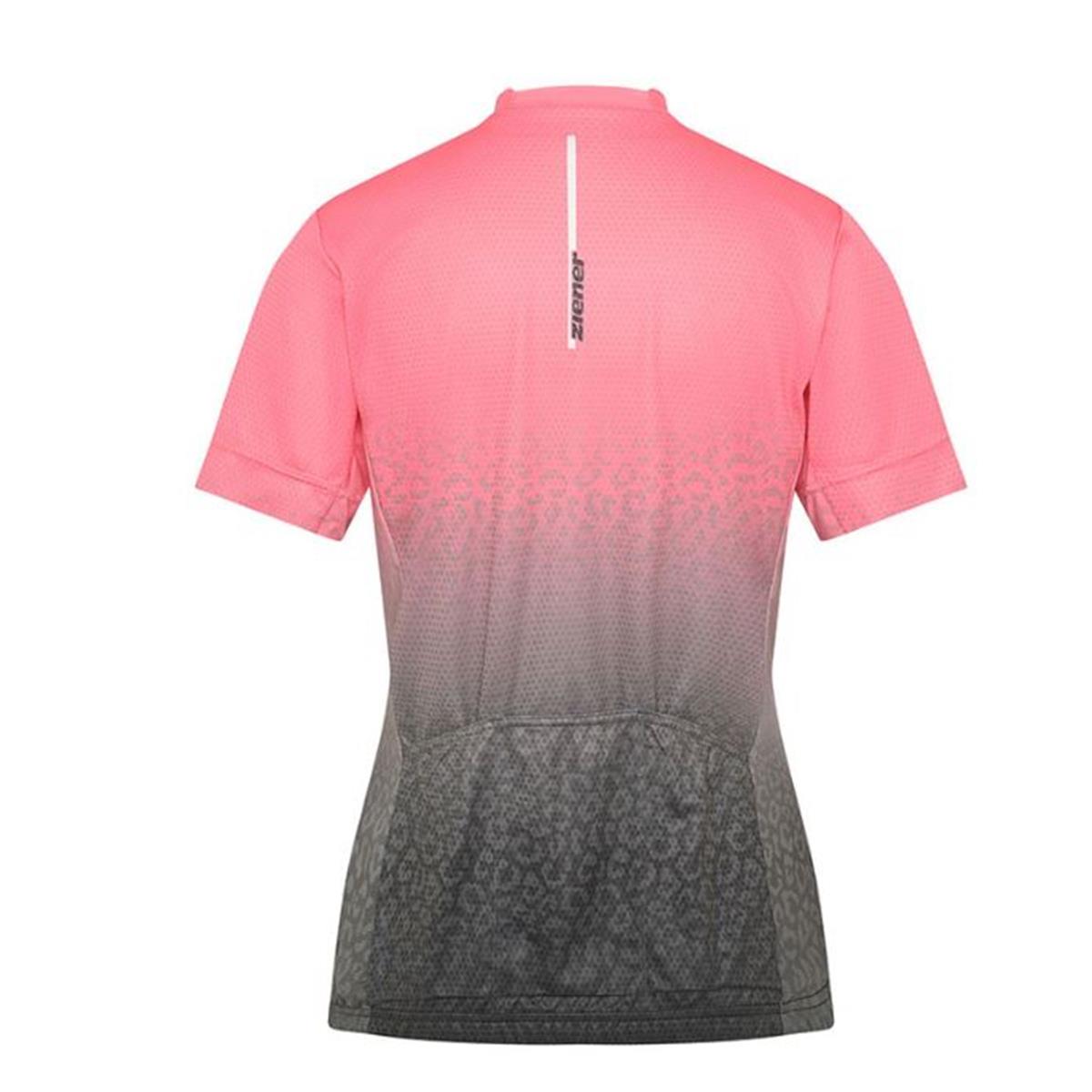 Ziener Nelenia lady black strawberry sorbet Damen Radtrikot
