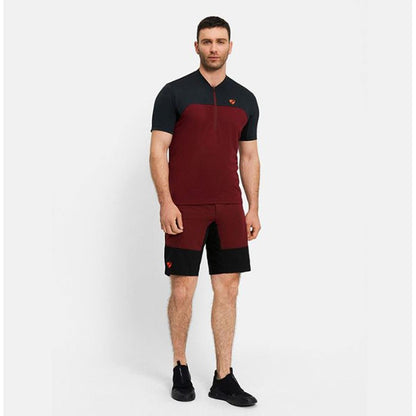 Ziener Niando X-Funktion shorts man redwood Herren Radhose