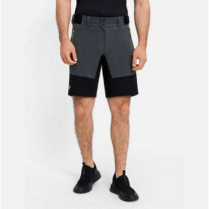 Ziener Niando X-Funktion shorts man grey Herren Radhose
