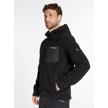 Ziener Juha man black Herren Fleecejacke