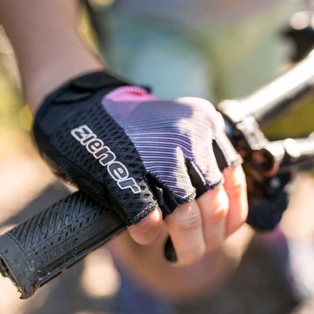 Ziener Chadi Bike Glove Junior black powder blush, Bild 3 von 5