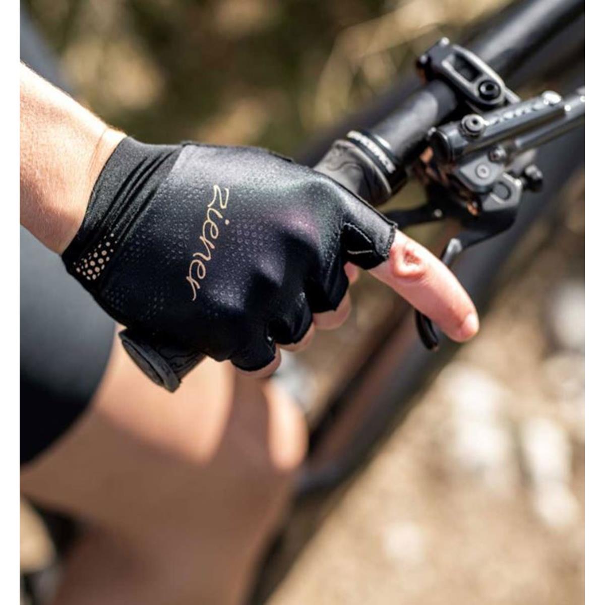 Ziener Crissi Bike Glove Lady black gold art