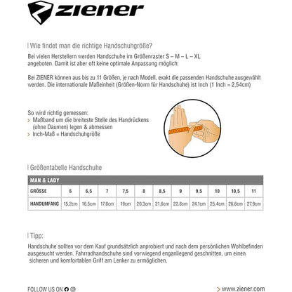 Ziener Medical GTX Glove SB black
