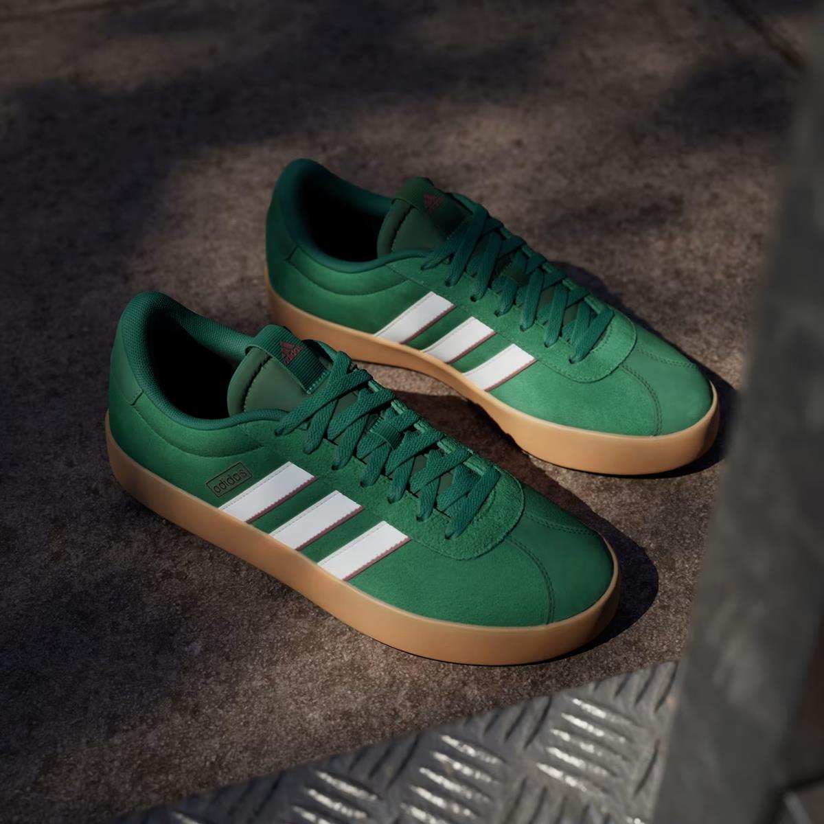 Adidas VL Court 3.0 Men green white burgundy, Bild 4 von 6