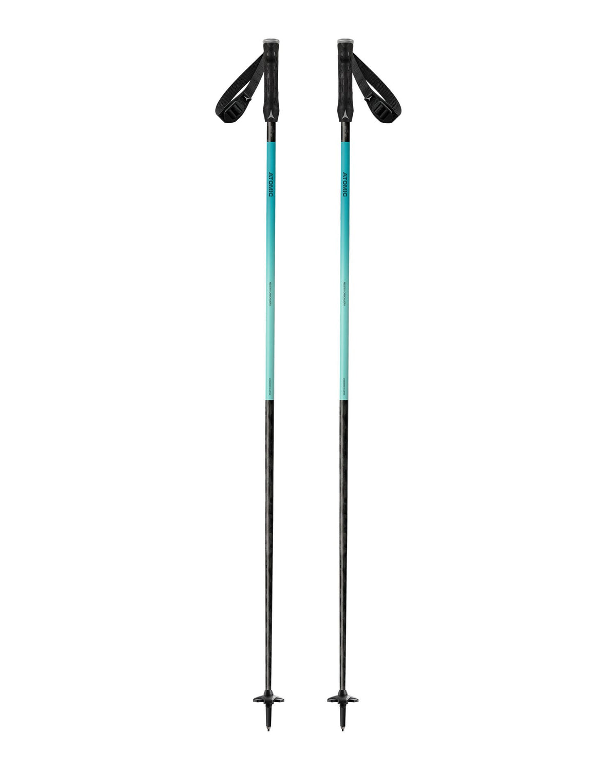 Atomic Redster Carbon Ultra Teal Tension, Gesamtansicht des Stockpaars