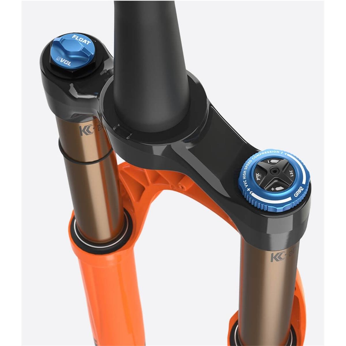 Fox Factory 2022 34 K Float 29in shiny blk orange, image 2 of 3