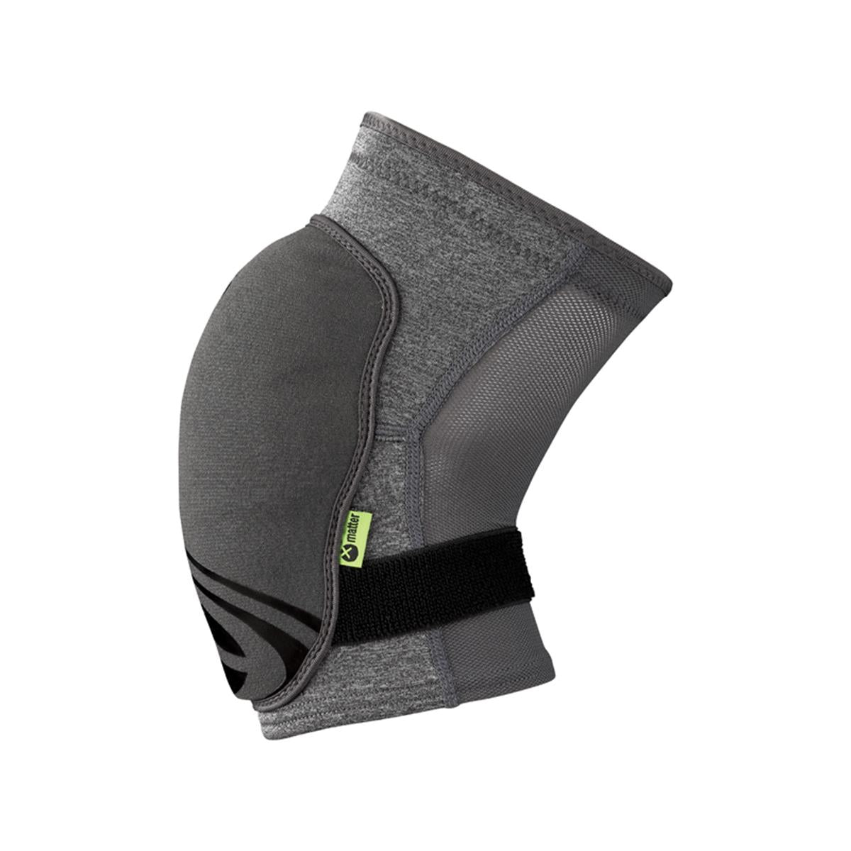 iXS Flow Zip Knee Guards - grey