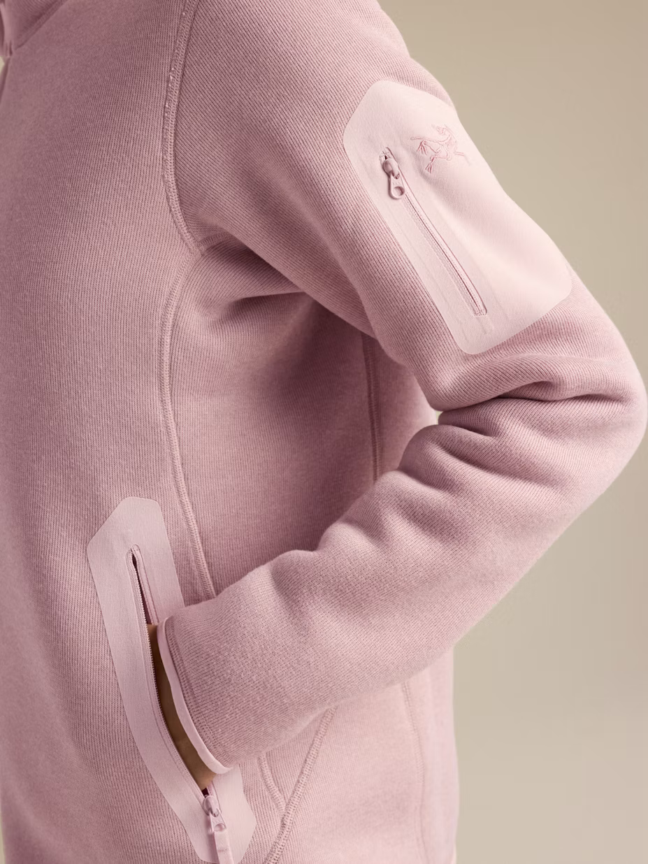 Arcteryx Covert Cardigan Damen Alpine Rose Heather, Bild 6 von 6