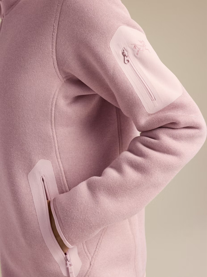 Arcteryx Covert Cardigan Damen Alpine Rose Heather