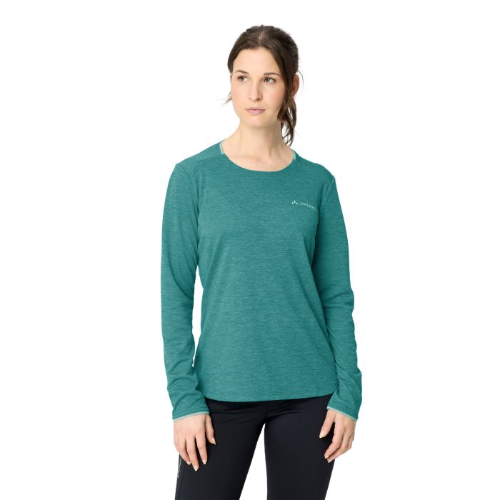 Vaude Essential LS T-Shirt Damen Fjord Green