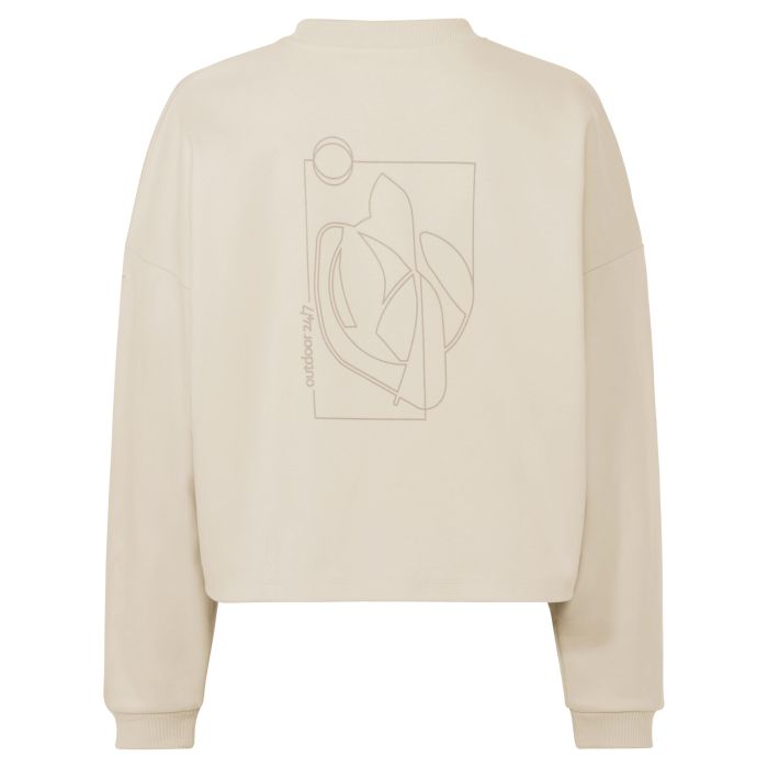 Vaude Najun LS Shirt Damen Ecru Uni