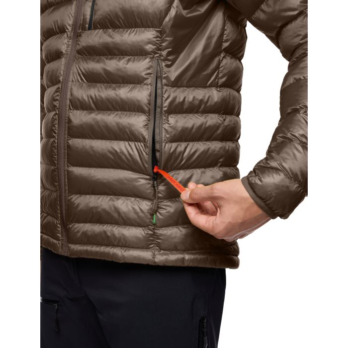 Vaude Batura Hooded Insulation Jacket Herren Deer Brown, Bild 6 von 7