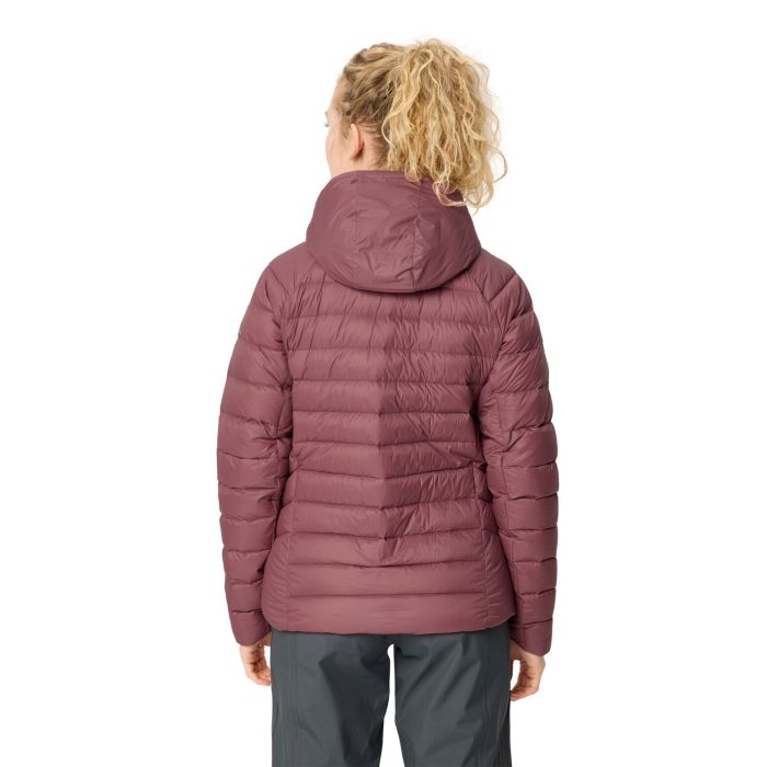 Vaude Monviso Down Hooded Jacket Damen Ruby Dusk, Bild 4 von 7