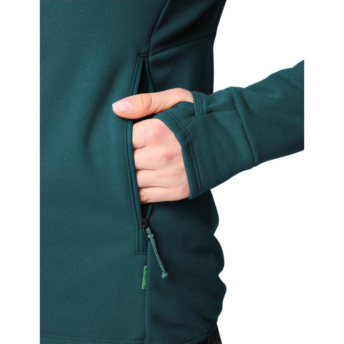 Vaude Monviso Fleece Jacket III Damen Dark Fjord Green, image 5 of 7