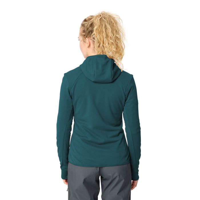 Vaude Monviso Fleece Jacket III Damen Dark Fjord Green, image 4 of 7