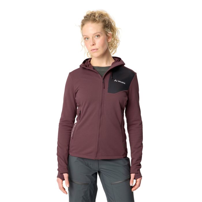 Vaude Monviso Fleece Jacket III Damen Ruby Dusk, Bild 3 von 7