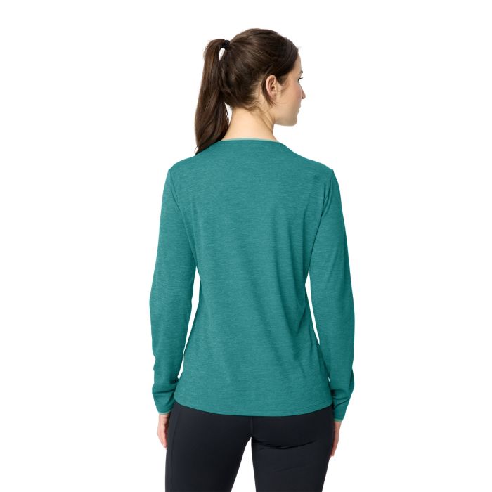 Vaude Essential LS T-Shirt Damen Fjord Green