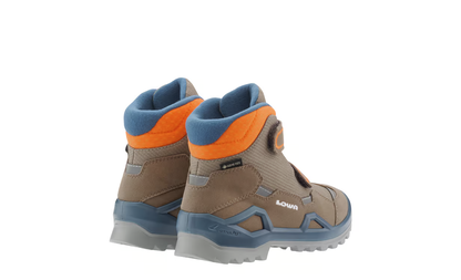 Lowa Milo Evo GTX Mid Jr Braun/Orange