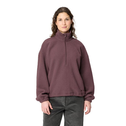 Vaude Najun HZ Fleece Damen Ruby Dusk