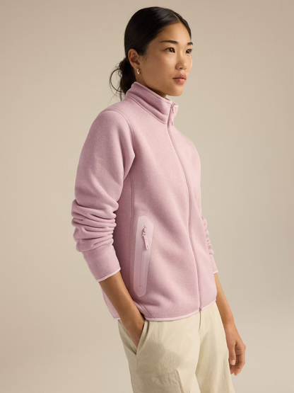 Arcteryx Covert Cardigan Damen Alpine Rose Heather