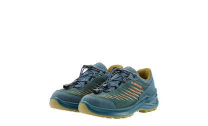 Lowa Zirrox II GTX LO Kinder Petrol/Senf