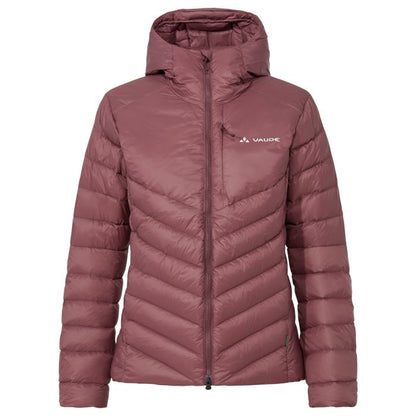 Vaude Monviso Down Hooded Jacket Damen Ruby Dusk