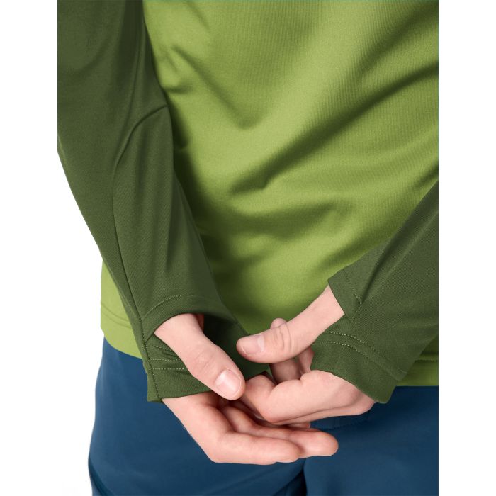 Vaude Livigno Halfzip II Herren Green Pepper