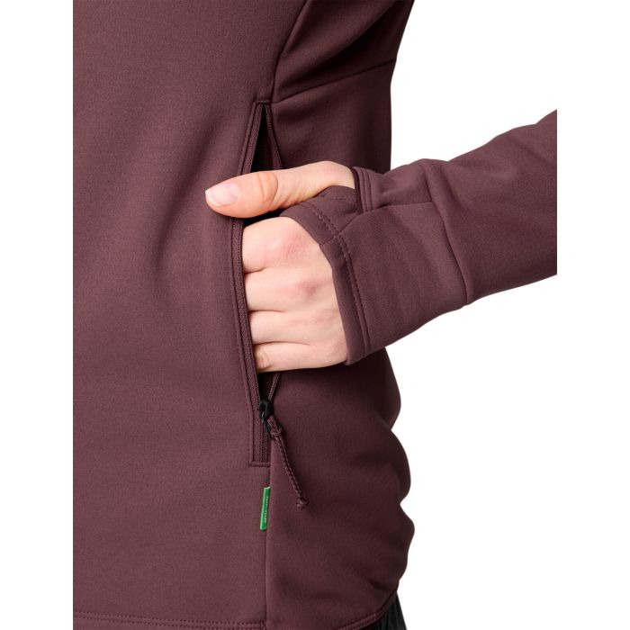 Vaude Monviso Fleece Jacket III Damen Ruby Dusk