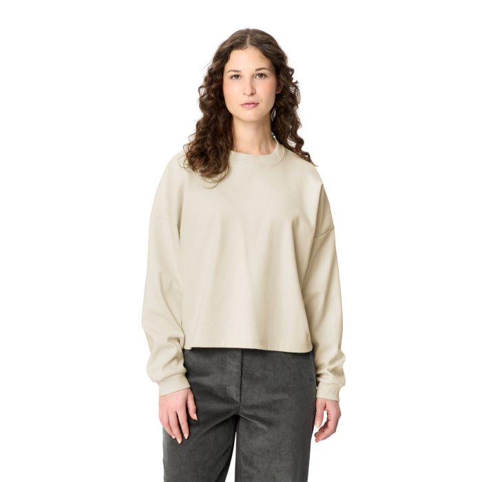 Vaude Najun LS Shirt Damen Ecru Uni, image 3 of 7