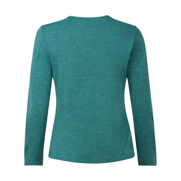 Vaude Essential LS T-Shirt Damen Fjord Green, image 2 of 6