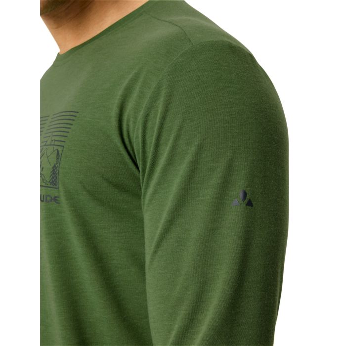 Vaude Rosemoor LS T-Shirt III Herren Thyme, Bild 6 von 7