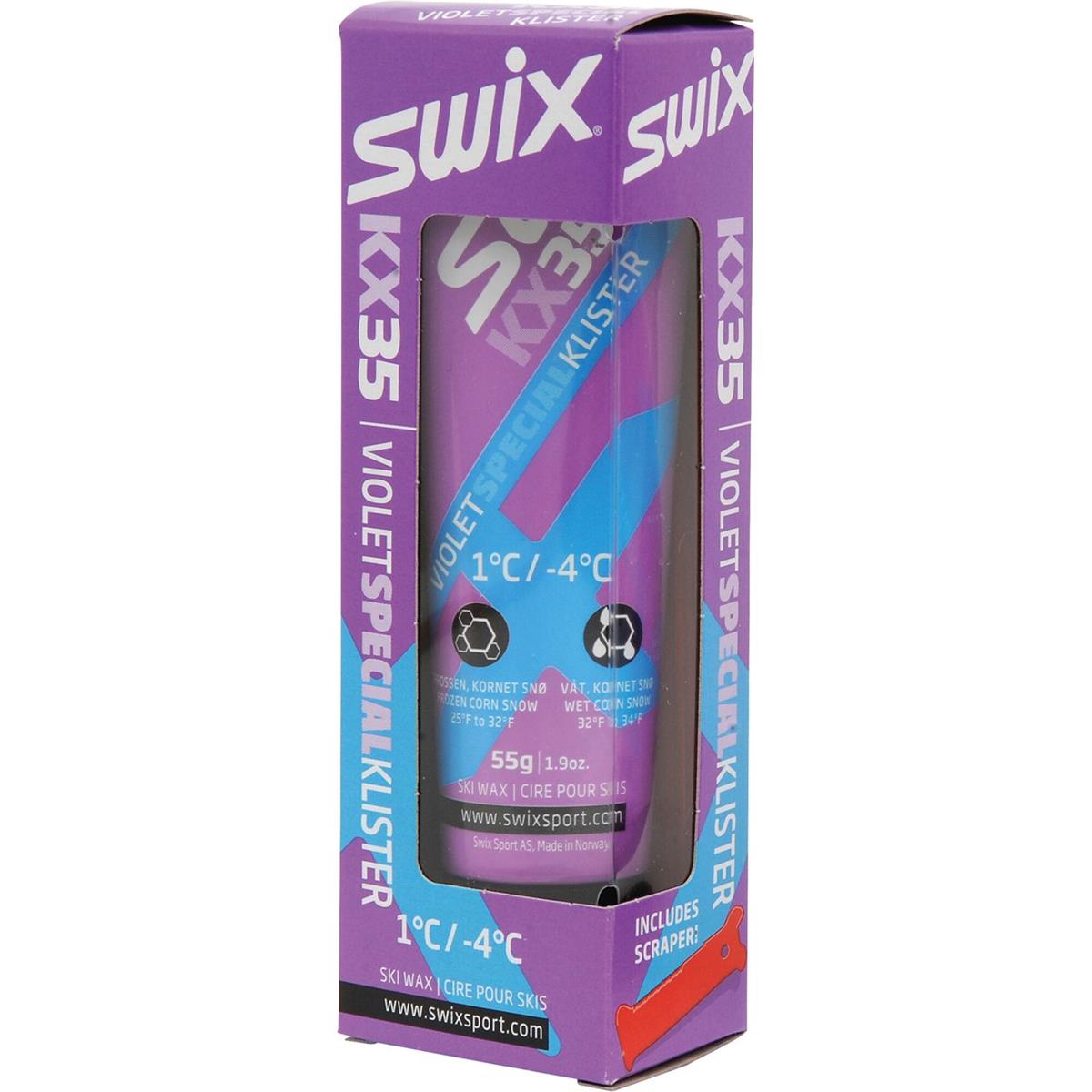 Swix KX35 Violet Spec.Klister, +1°C/-4°C, 55g