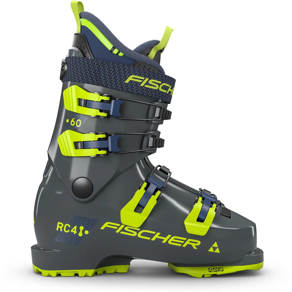 FISCHER Kinder Ski-Schuhe RC4 60 JR GW RHINO GREY/RHINO GREY