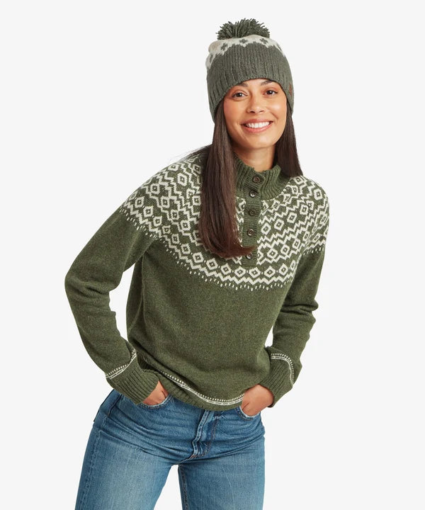 Sherpa Shanta button down Pullover
