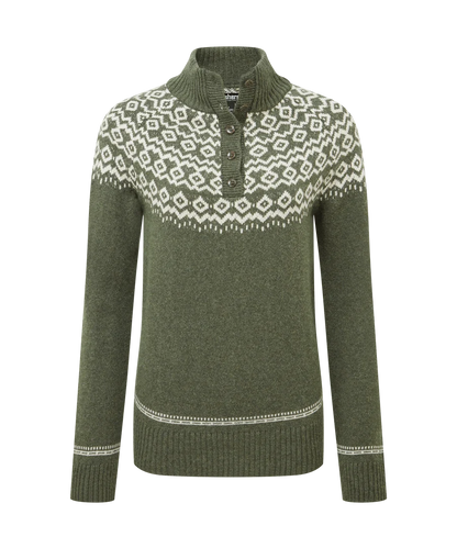 Sherpa Shanta button down Pullover