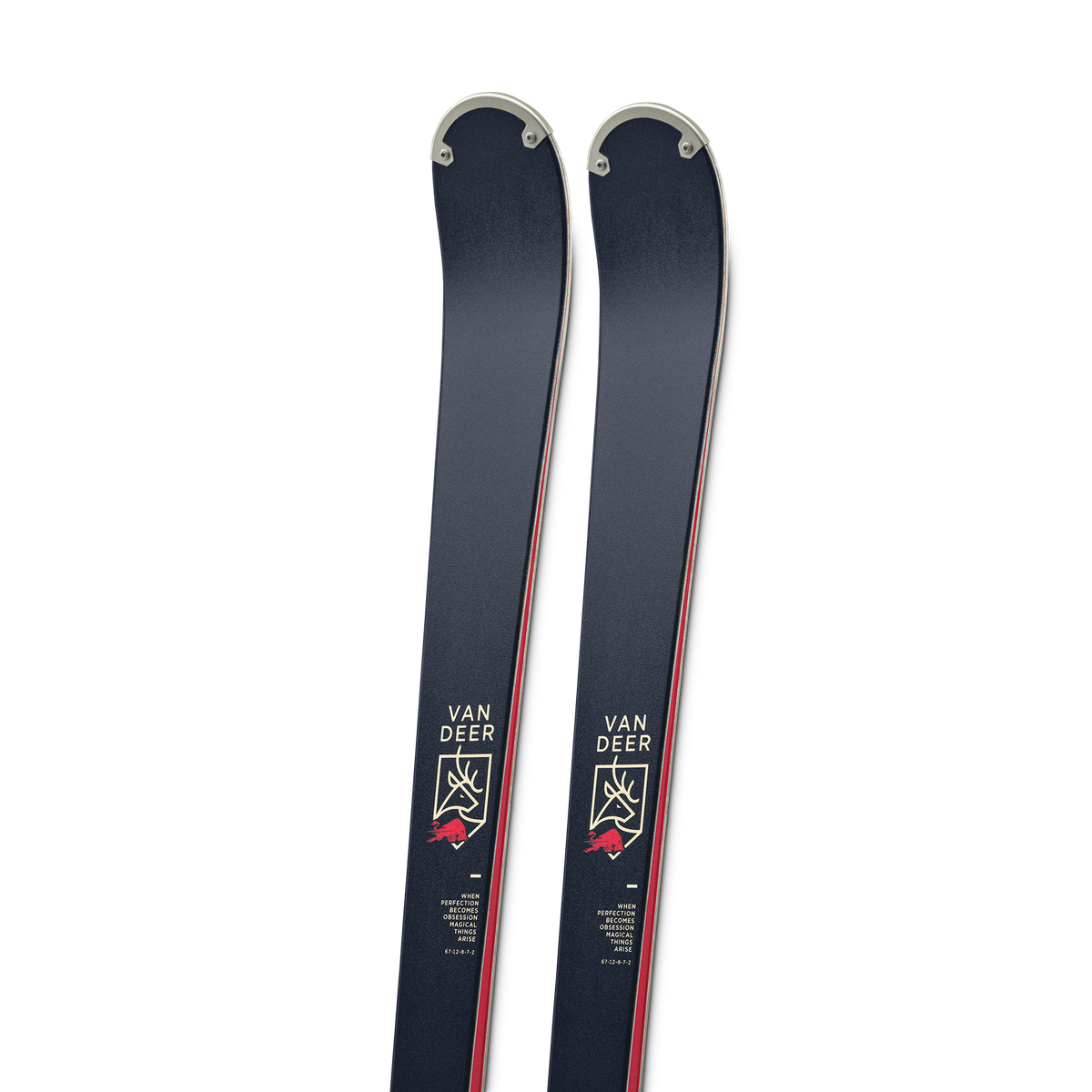 VAN DEER-Red Bull Sports H-POWER 68, Skispitzen mit Spitzenschutz